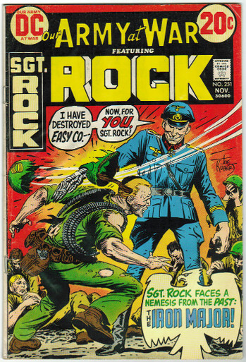 Our Army at War featuring Sgt. Rock #251 FN Front Cover