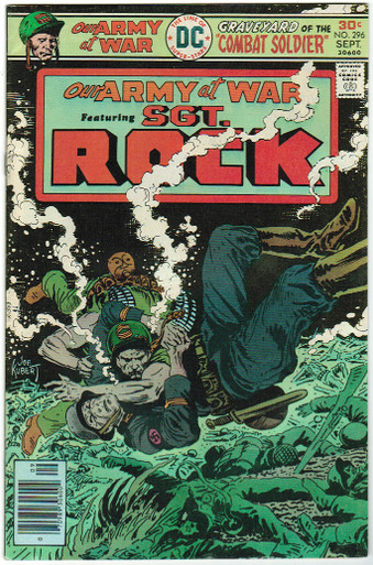 Our Army at War featuring Sgt. Rock #296 FN Front Cover
