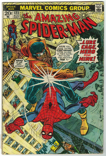 Amazing Spider Man #123 GD Front Cover