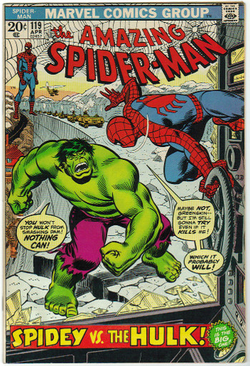Amazing Spider Man #119 VF Front Cover