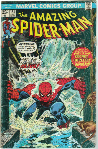 Amazing Spider Man #151 GD Front Cover