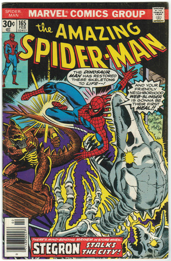 Amazing Spider Man #165 FN Front Cover