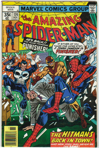 Amazing Spider Man #174 FN Front Cover