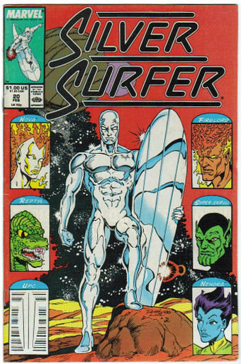 Silver Surfer vol. 3 #20 VF Front Cover