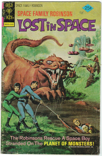 Space Family Robinson Lost In Space #45 GD Front Cover