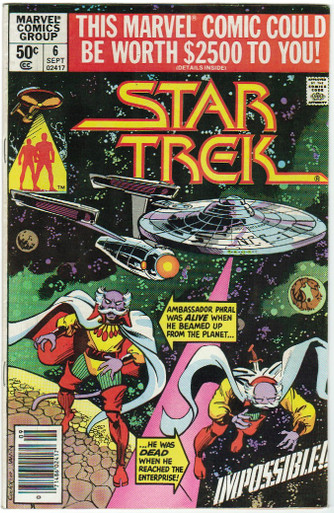 Star Trek #6 VF Front Cover