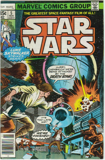 Star Wars #5 FN Front Cover