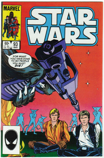 Star Wars #93 VF/NM Front Cover
