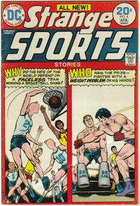 Strange Sports Stories #4 FN Front Cover