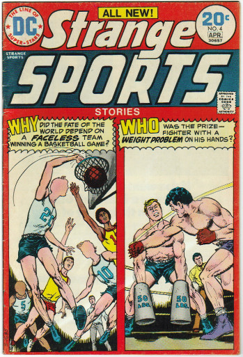 Strange Sports Stories #4 FN Front Cover