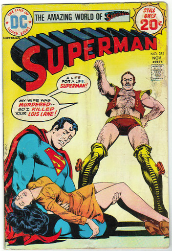 Superman #281 VG Front Cover