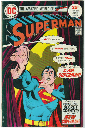 Superman #288 VG Front Cover