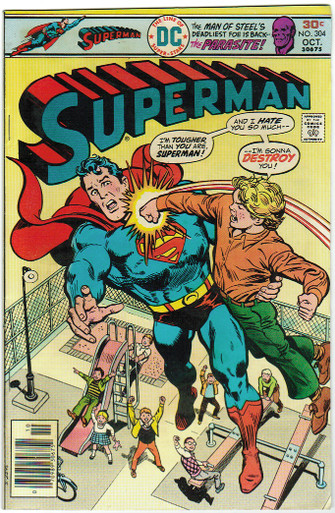 Superman #304 VF Front Cover