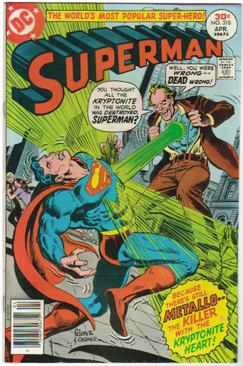 Superman #310 VF Front Cover