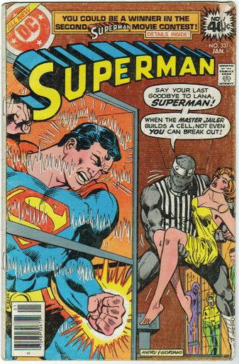 Superman #331 VG Front Cover