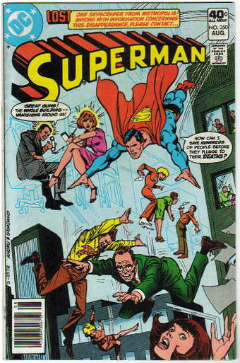 Superman #350 FN Front Cover