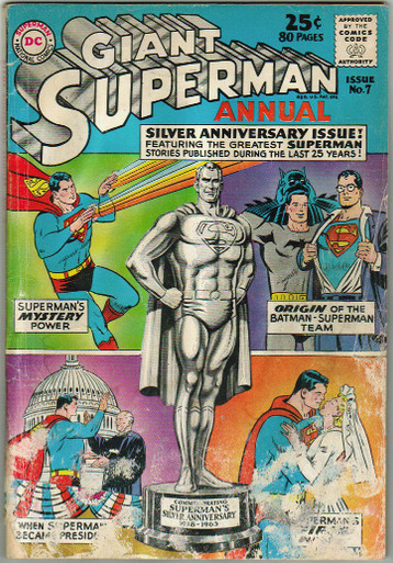Superman Annual #7 VG Front Cover