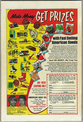 Superman Family #164 FN Back Cover
