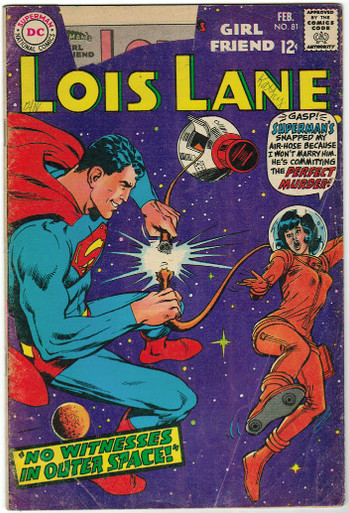 Superman's Girl Friend Lois Lane #81 FN Poor Front Cover