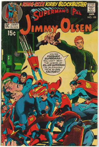 Superman's Pal Jimmy Olsen #135 VF Front Cover