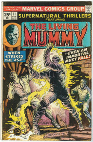 Supernatural Thrillers #11 FN Front Cover