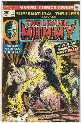 Supernatural Thrillers #11 FN Front Cover