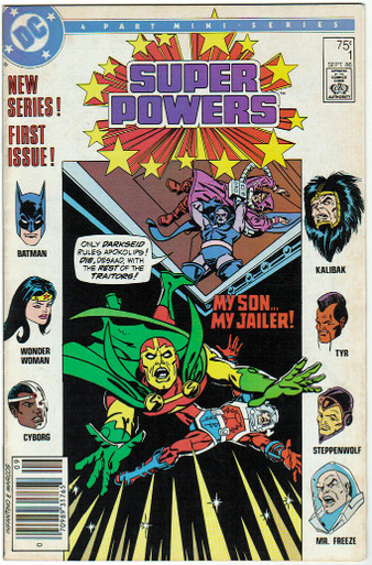 Super Powers 3rd Series #1 VF Front Cover
