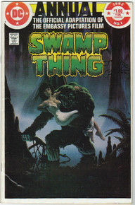 Swamp Thing Vol. 2 Annual #1 FN Front Cover
