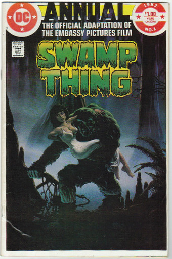 Swamp Thing Vol. 2 Annual #1 FN Front Cover