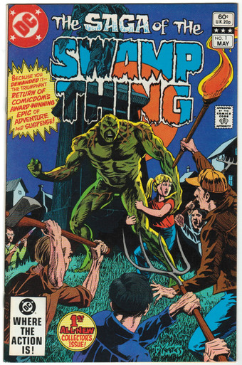 Swamp Thing Vol. 2 #1 VF/NM Front Cover