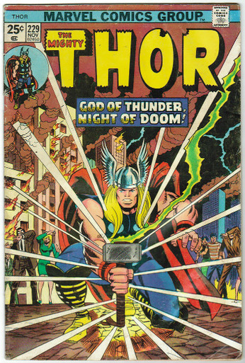 Thor #229 VG Front Cover