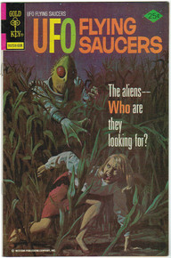 UFO Flying Saucers #11 VF Front Cover