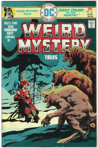 Weird Mystery Tales #21 FN Front Cover