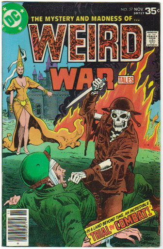 Weird War Tales #57 FN Front Cover