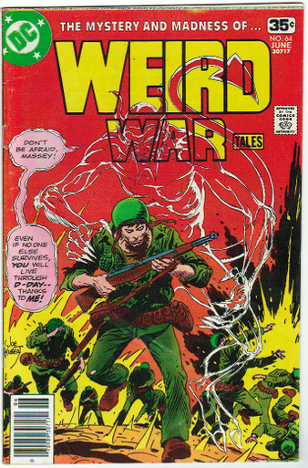 Weird War Tales #64 FN Front Cover