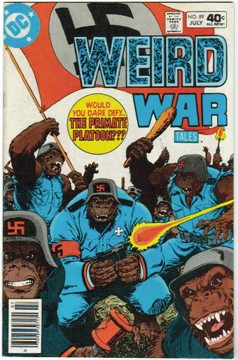 Weird War Tales #89 FN Front Cover