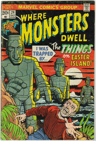 Where Monsters Dwell #24 FN Front Cover