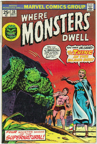 Where Monsters Dwell #30 FN Front Cover