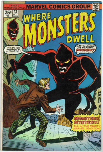 Where Monsters Dwell #31 FN Front Cover
