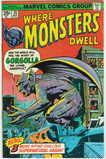 Where Monsters Dwell #35 FN Front Cover