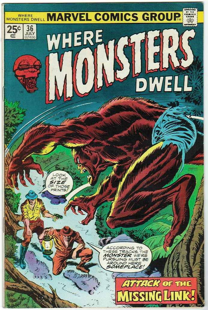 Where Monsters Dwell 36 Fn Hall Of Justice Comics Collectibles Where Monsters Dwell 36 Fn Hall Of Justice Comics Collectibles