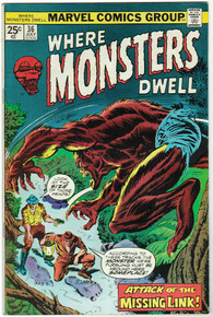 Where Monsters Dwell #36 FN Front Cover