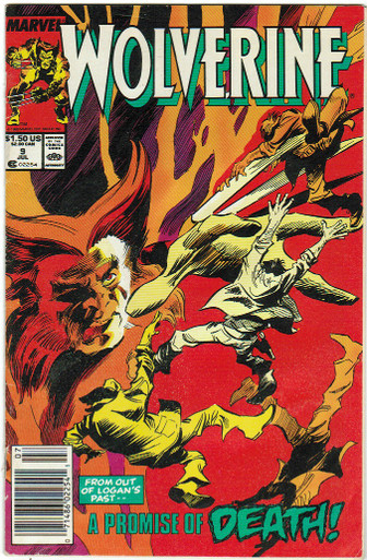 Wolverine Vol. 2 #9 FN Front Cover