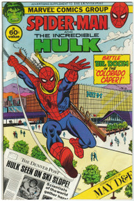 Amazing Spider Man and the Incredible Hulk Denver Post Supplement FN Front Cover