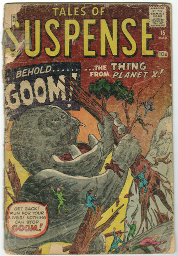 Tales of Suspense #15 PR Front Cover