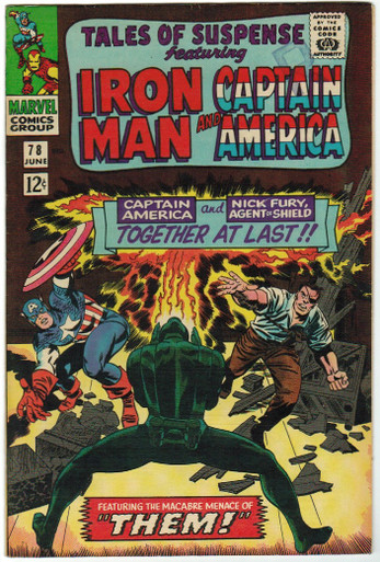 Tales of Suspense #78 VF Front Cover
