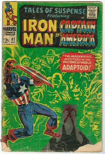 Tales of Suspense #82 GD Front Cover