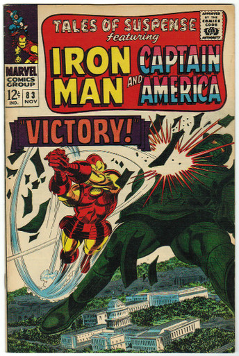 Tales of Suspense #83 VF Front Cover
