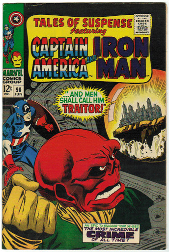 Tales of Suspense #90 VF Front Cover