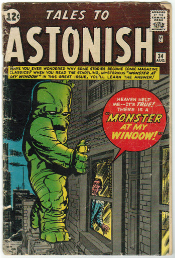 Tales to Astonish #34 PR Front Cover